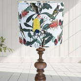 ijustlovethatfabric Lampshade - Wrens & Banksia Fabric Yellow